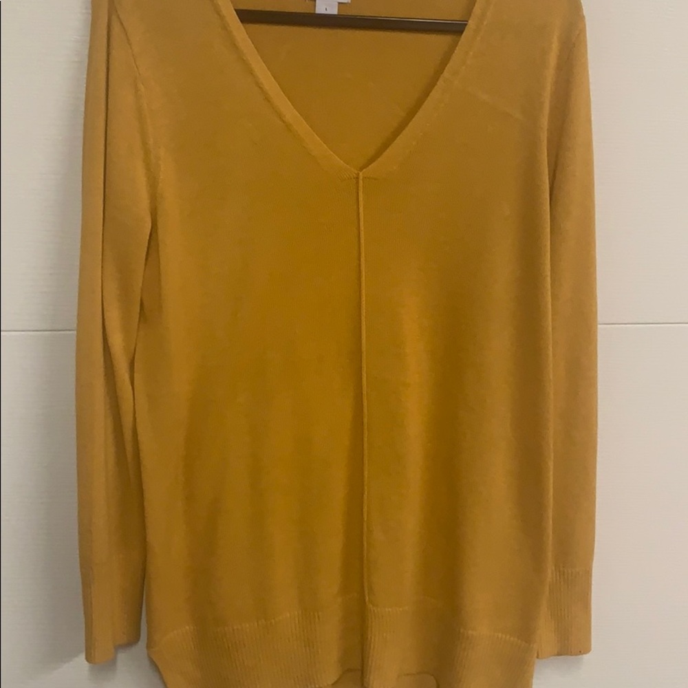 Mustard sweater